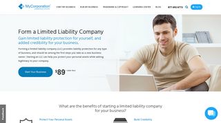 Start a Limited Liability Company (LLC) | MyCorporation®