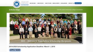 Scholarships - Lincoln Land Community College Foundation