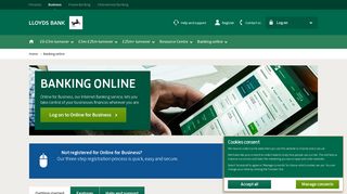Banking online | Business Banking | Lloyds Bank