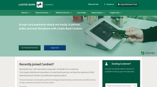 Lloyds Bank Cardnet: Merchant Services & Card Payment Processing