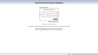 The Lloyd Pest Control Co. Inc. - Request Access