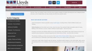 Online Auctions | Lloyds Auctions Australia – Auctioneers & Asset ...