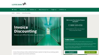 Invoice Discounting - Lloyds Bank Commercial Finance