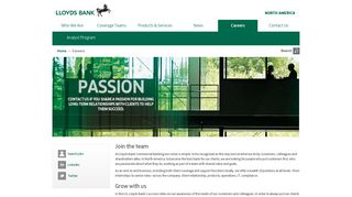 Lloyds Bank USA | Careers | Corporate & Finance Commercial Banking