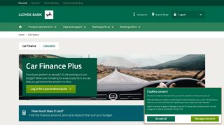 Car Finance - Car Finance Plus - Lloyds Bank