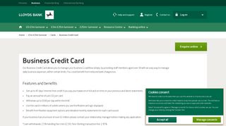 Business Credit Card | Cards | Commercial Banking | Lloyds Bank