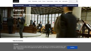 Careers - Lloyd's - The world's specialist insurance market. Also ...