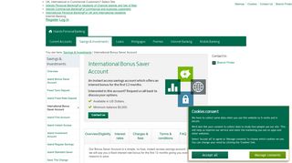 International Bonus Saver Account - Offshore Saving ... - Lloyds Bank