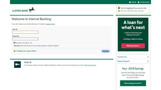 Logon to Internet Banking - Lloyds online banking - Lloyds Bank
