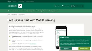 Lloyds Bank - Discover the freedom of Mobile Banking
