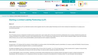 Pages - Starting a Limited Liability Partnership (LLP) - SSM