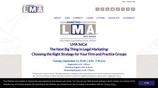 Login - ORANGE COUNTY: Next Big Thing in Legal Marketing - LMA ...