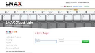 NZ login - LMAX New Zealand