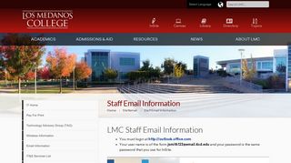 Staff Email - Los Medanos College