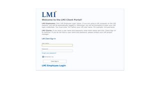 Sign In - LMI