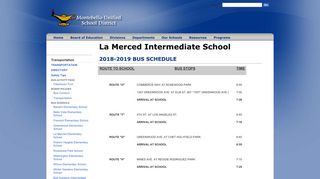 Montebello Unified School District: La Merced Intermediate School