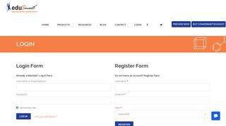 Login | Register - Login | EduSmart