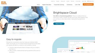 LMS Cloud | Brightspace Cloud | D2L