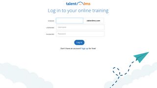 Log in to Your TalentLMS Account - Online LMS Platform - TalentLMS