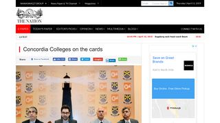 Concordia Colleges on the cards - The Nation