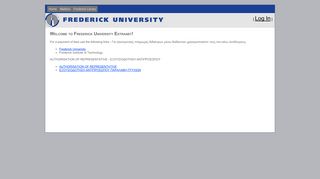 Home Page - Frederick University