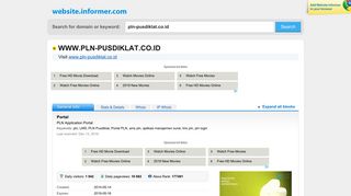pln-pusdiklat.co.id at Website Informer. Portal. Visit Pln Pusdiklat.