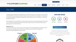 Latitude's Learning Management System (LMS) - Latitude Learning