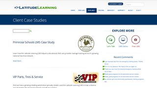 LMS Client Case Studies - Latitude Learning
