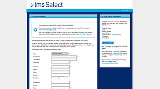 Register - LMS Select