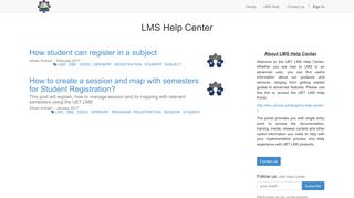 Registration - UET LMS