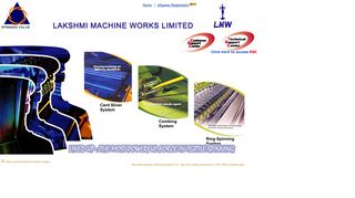 Lakshmi Machine Works Ltd - Online Portal (Textile Machinery Division)