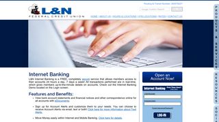 L&N Federal Credit Union | Internet Banking