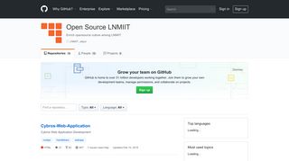 Open Source LNMIIT · GitHub