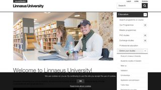 Welcome to Linnaeus University! | Lnu.se
