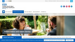 Patient Advice and Liaison service (PALS) | LNWH