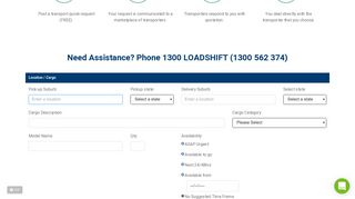 Get Transport Quotes Online | Freight Quotes | Loadshift Australia