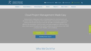 LoadSpring: Cloud-Based Project Management Solutions