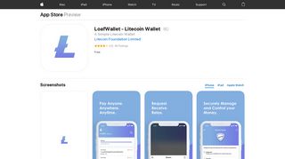 LoafWallet - Litecoin Wallet on the App Store - iTunes - Apple