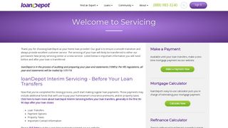 Pay My Bill - Loan Servicing | loanDepot
