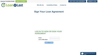 Sign Loan Documents | Installment Loans | LoanAtLast