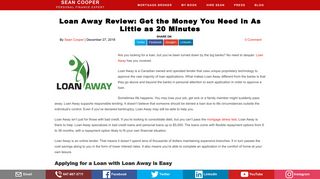 Loan Away Review: Get the Money You Need in As Little as 20 ...