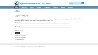 Higher Education Students' Loans Board - HESLB