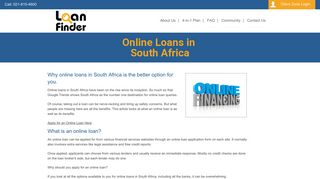 Online Loans in South Africa | LoanFinder