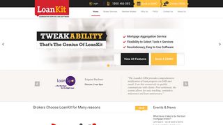 LoanKit: Home Page