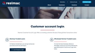 Account Access | Resimac Group