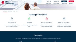 Manage Your Loan - State Custodians