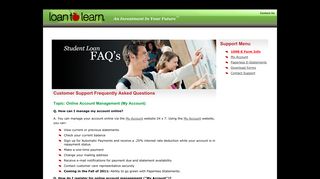 Loan to Learn | Customer Support FAQs