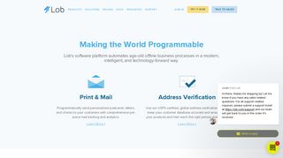 Lob - APIs to Make the World Programmable