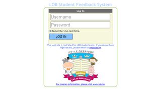 LOB Database Login