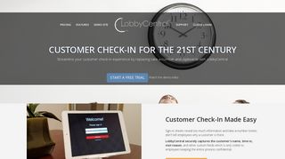 LobbyCentral® Customer Check-In Software